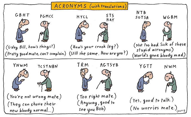 acronyms w