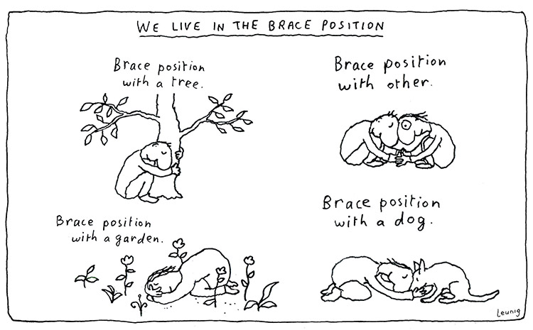 brace position