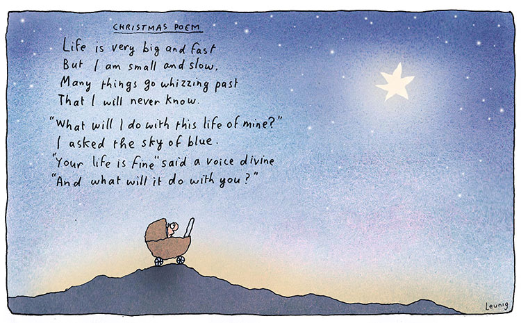 christmas poem w